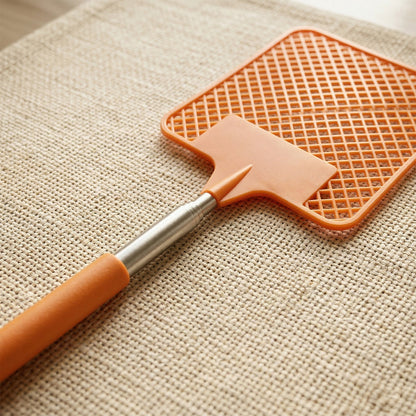Multipurpose Plastic Fly Swatter With Extendable Handle (1 Pc 63 Cm)