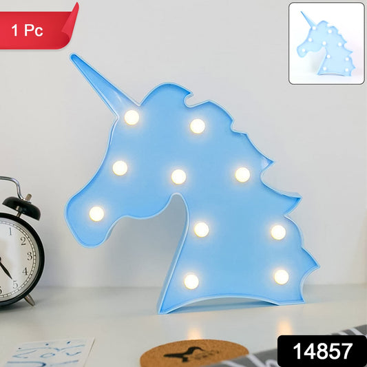 Unicorn Shaped Led Decorative Night Light (1 Pc)
