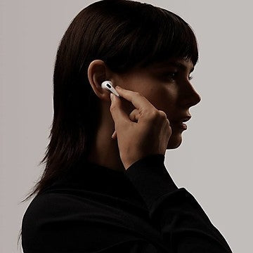 Wireless charging AirPro earbuds by Drpshippr with noise cancellation and spatial audio, Bluetooth headset for immersive sound.