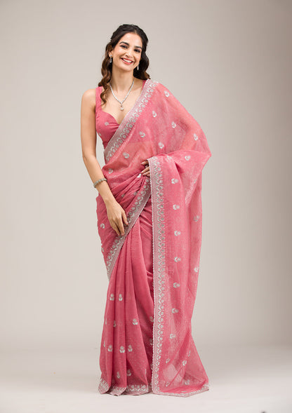 NEW TRENDY CHIFFON SAREE