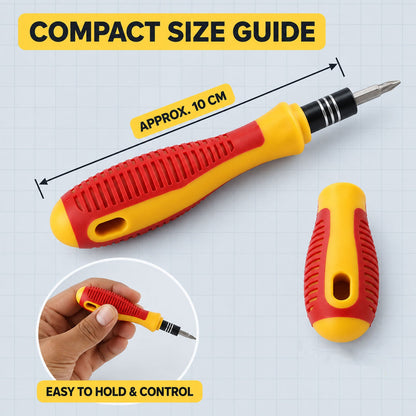 Magnetic Precision Screwdriver Set Handle Detailed Fastening And Repair Work (32 Pc)