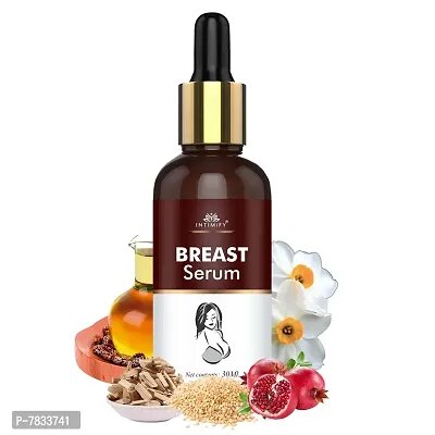 ntimify Breast skin whitening serum, Breast skin tightening serum, Breast shape oil, Breast shape serum for sexy breast 30ml Pack