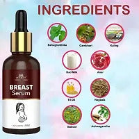 ntimify Breast skin whitening serum, Breast skin tightening serum, Breast shape oil, Breast shape serum for sexy breast 30ml Pack