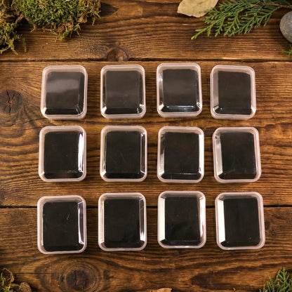 Mini Jewellery Storage Box For Rings Earrings  Small Accessories (12 Pc)