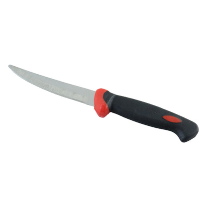 Stainless Steel Kitchen Utility Knife With Ergonomic Grip Handle (1 Pc)
