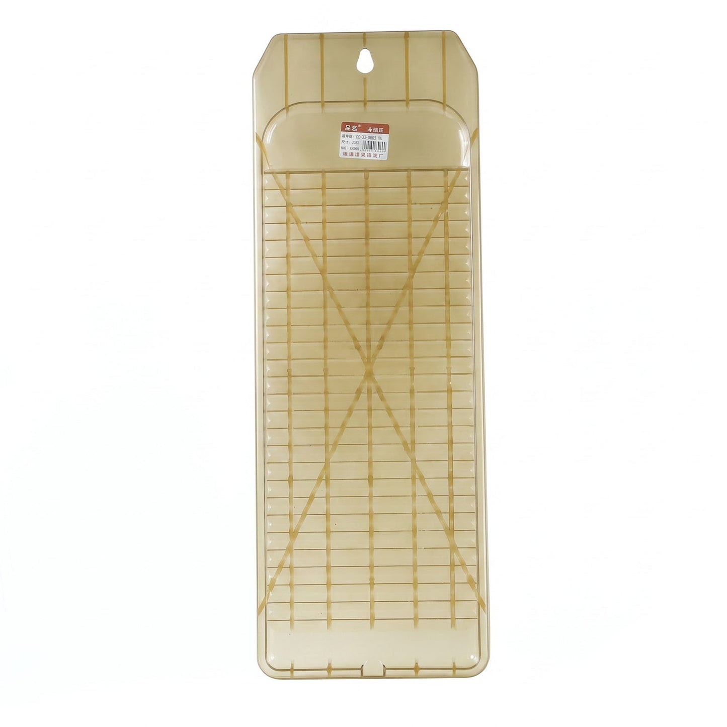 Portable Plastic Laundry Washboard With Ridges For Hand Washing Clothes (1 Pc)