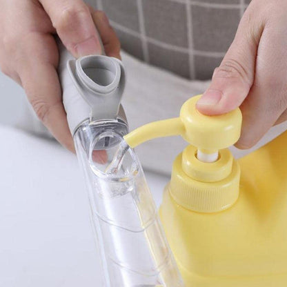 3 In 1 Liquid Soap Dispenser Dish Cleaning Brush For Kitchen Sink (1 Pc)