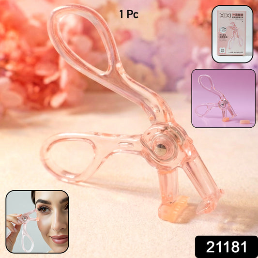 Premium Transparent Plastic Eyelash Curler (1 Pc)
