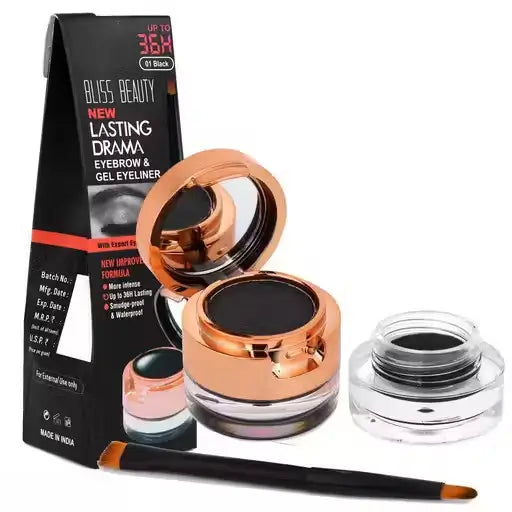 Beauty Waterproof Eyebrow & Gel Eyeliner – 2-in-1 Set