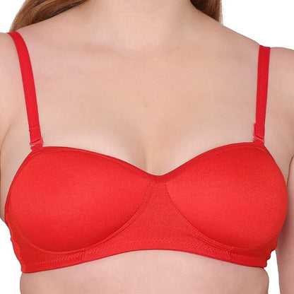 Dropdash padded non-wired full coverage bridal bra with multiway straps, designed for comfort and support.