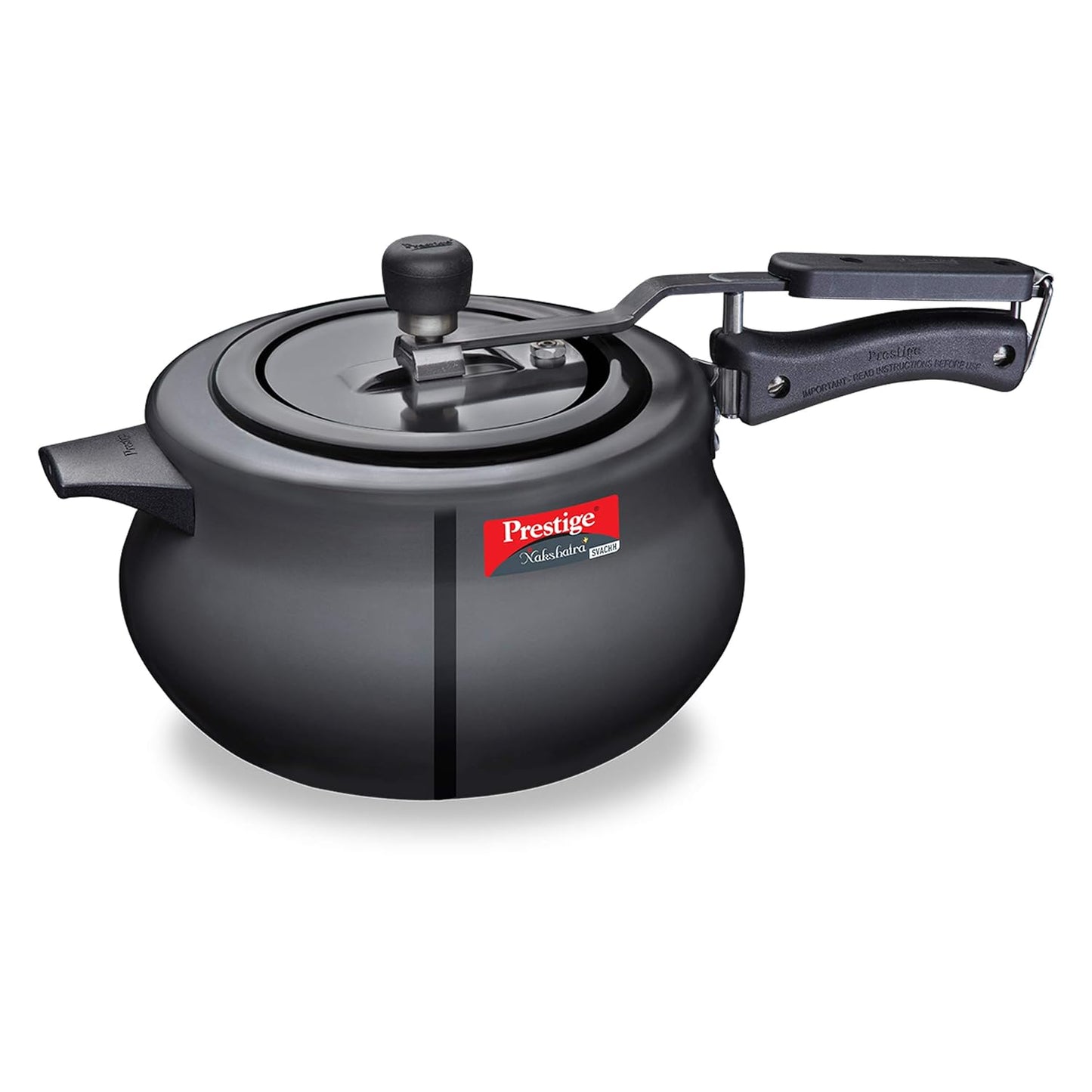Prestige Svachh Nakshatra Plus 5 L Induction Bottom Pressure Cooker  (Hard Anodized)