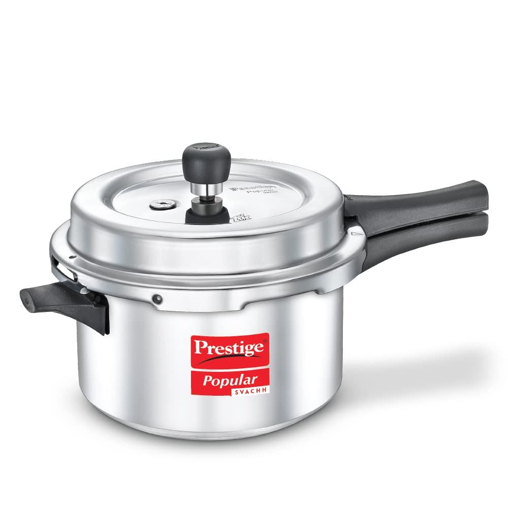 Prestige by TTK Popular Svach 4 L Pressure Cooker  (Aluminium)
