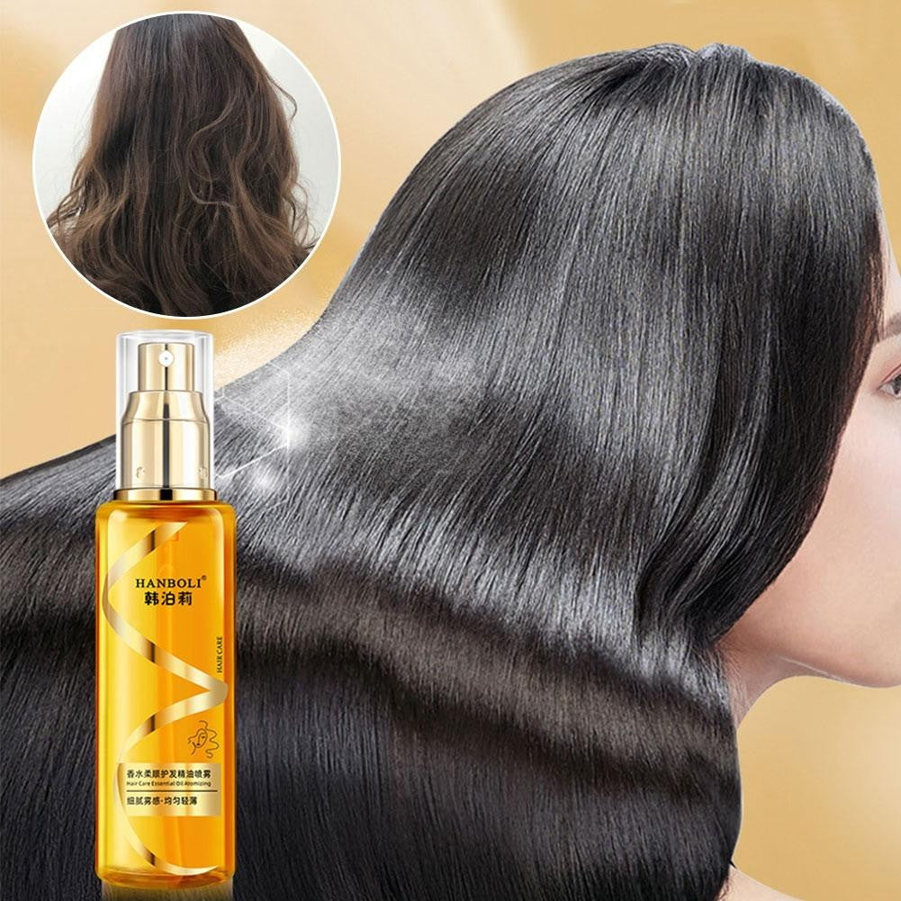 Perfume Hair Care Essential Oil spray Essential Oil Repairing Dry and Hairy Hair Root Wire Free Care Nourishing Water