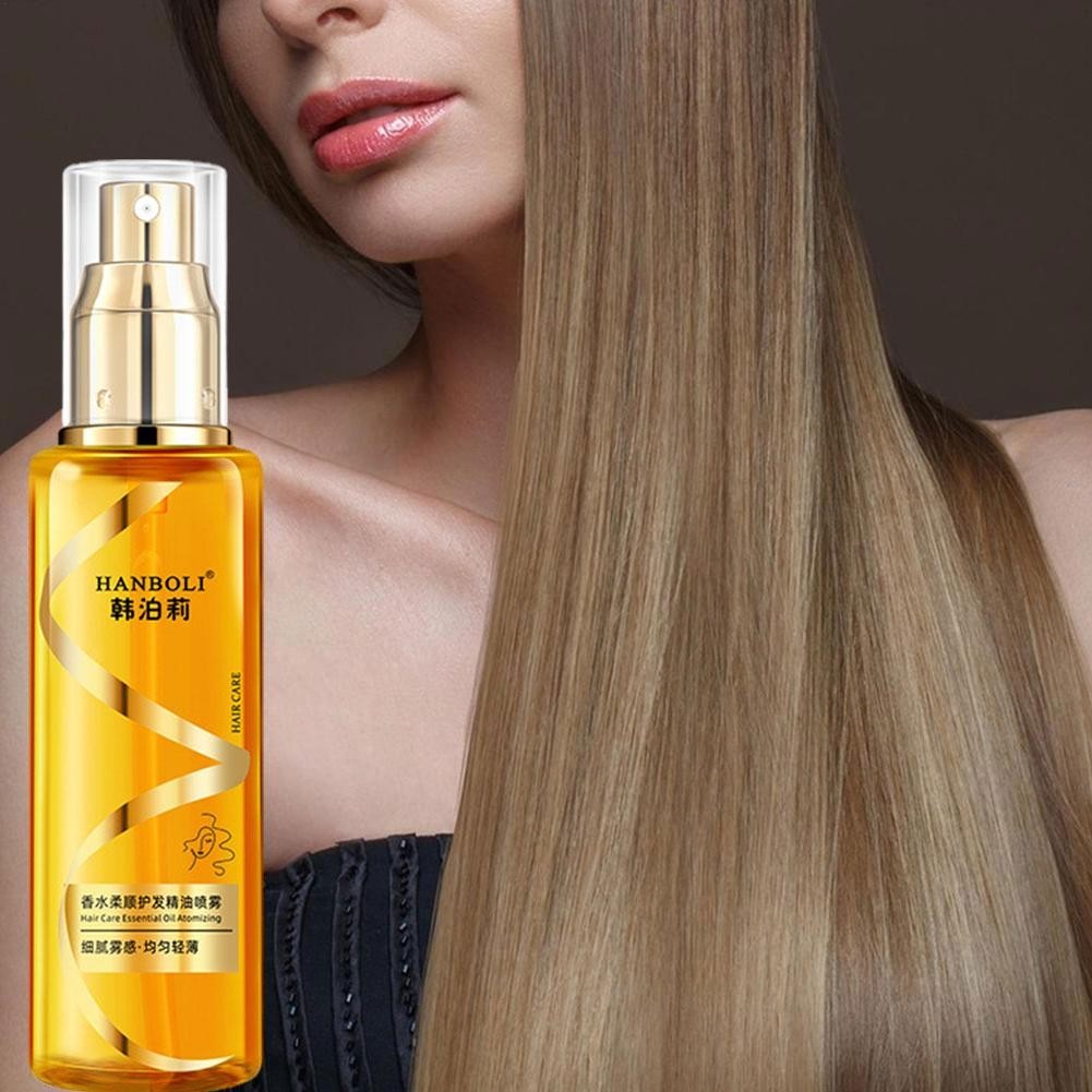 Perfume Hair Care Essential Oil spray Essential Oil Repairing Dry and Hairy Hair Root Wire Free Care Nourishing Water