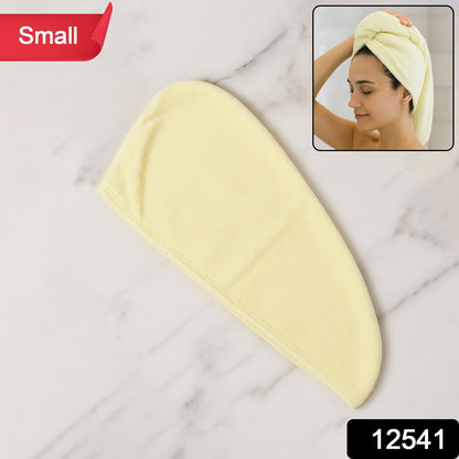 Hair Drying Towel Wrap Cap For Women (Small  1 Pc)