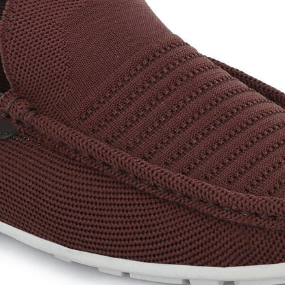 Prolific Men's Airy Mesh Loafers Brown