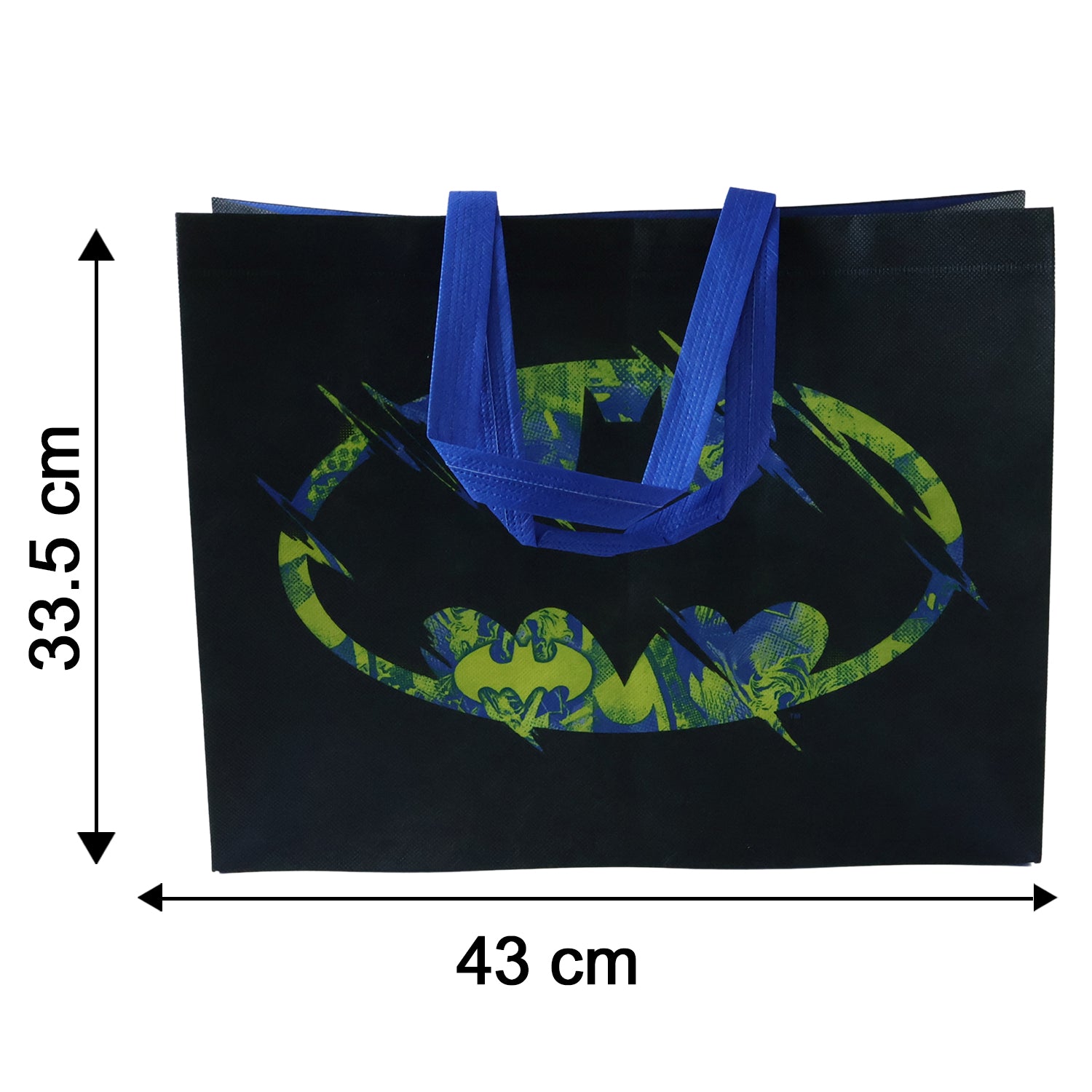 Large Wukusy premium multipurpose carry hand bag showing spacious interior with sturdy handles and durable fabric.