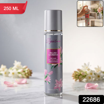 Signature Rajnigandha Room Amp Car Freshener Spray 250 Ml