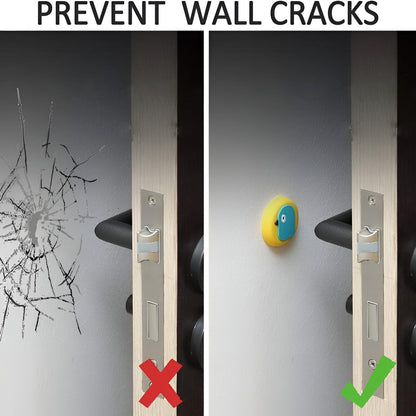 Cute Cartoon  Fruit Design Wall Door Stopper Bumper  (1 Pc Mix Design)