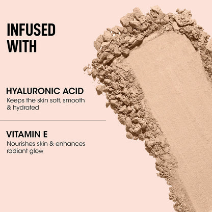 Wukusy Og Beauty Hazelnut Flawless Touch Compact Powder in 9g, featuring a sleek compact with smooth, natural-looking finish.