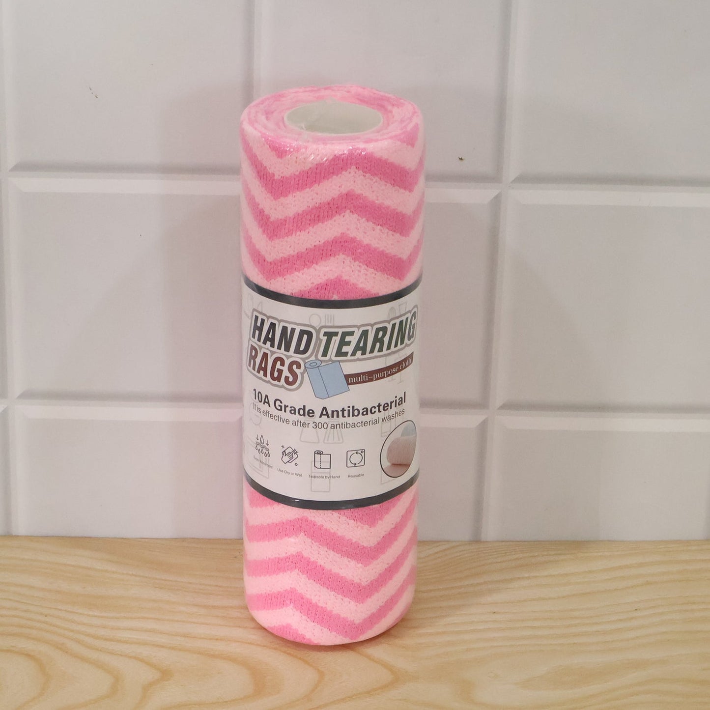 Reusable Kitchen Cleaning Cloth Roll For Absorbent Wiping And Daily Use (1 Roll)