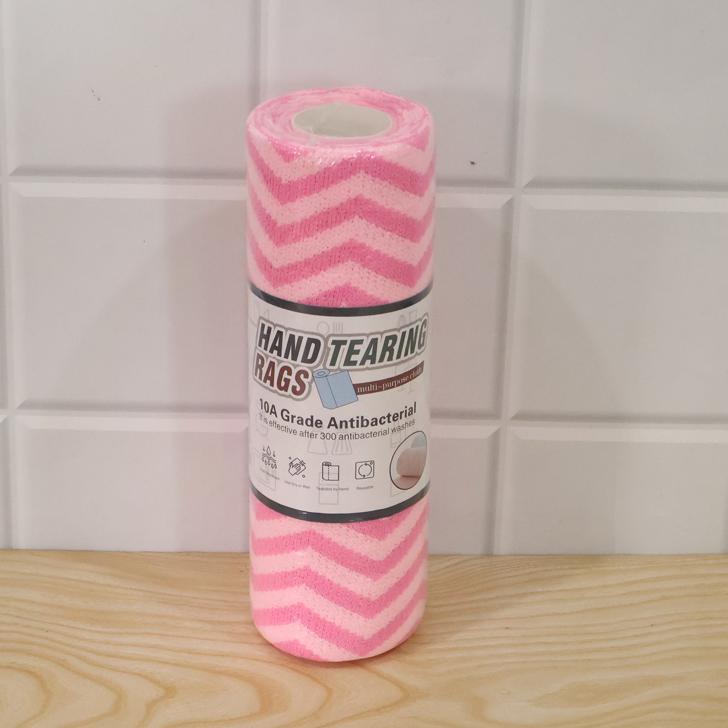 Reusable Kitchen Cleaning Cloth Roll For Absorbent Wiping And Daily Use (1 Roll)