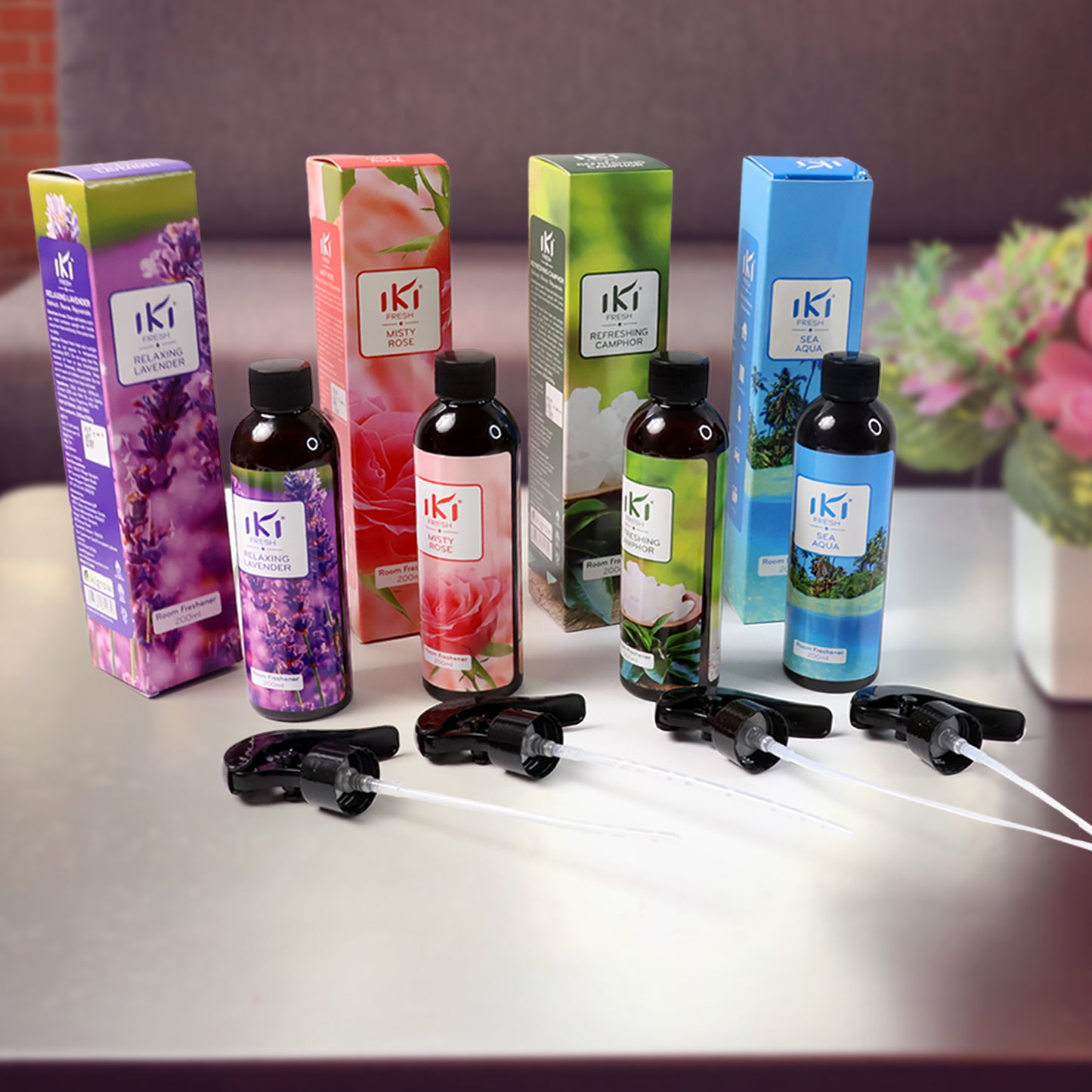 Room Air Freshener Mix Fragrance (200 Ml Approx  1 Pc)