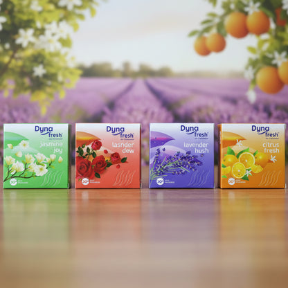 Mix Fragrance Air Freshener Combo (4 Pc 200gm 50gm Per Pkt)