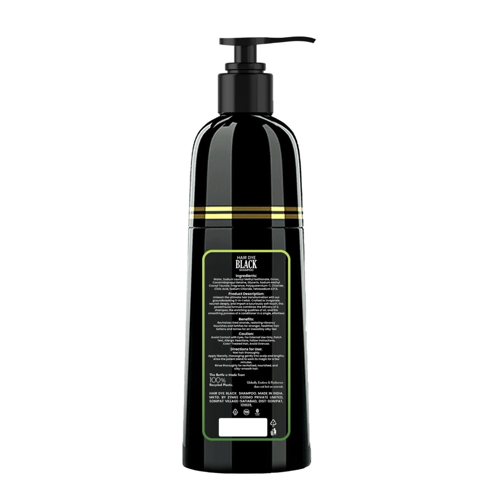 Drpshippr Radiant Locks Natural Hair Color Shampoo 300ml bottle with label, suitable for enhancing and caring for hair.