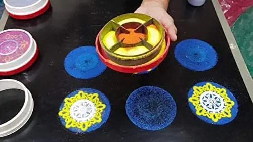 Rangoli Making Kit Includes Magic Tool
