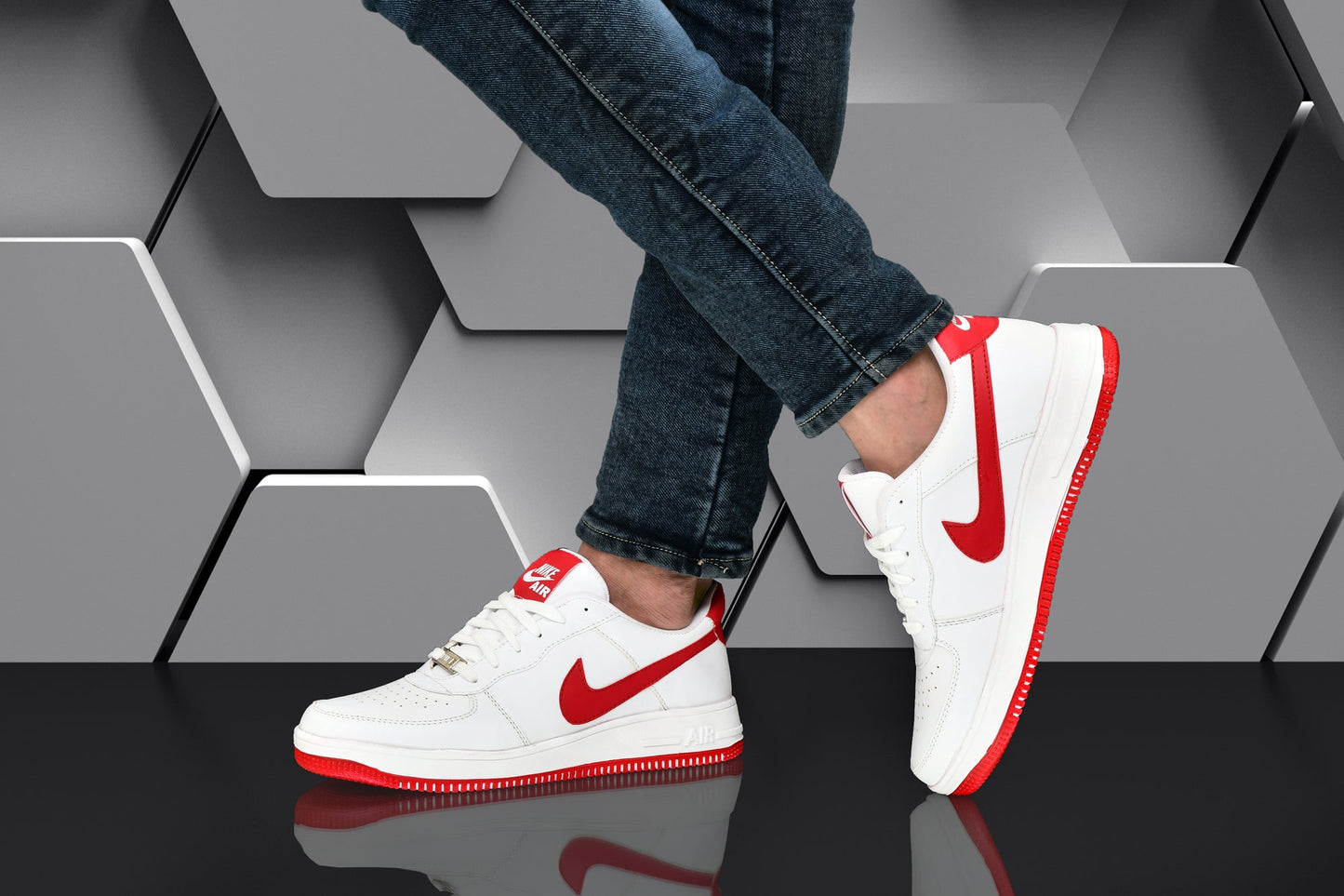 Red Men's Casual Shoes