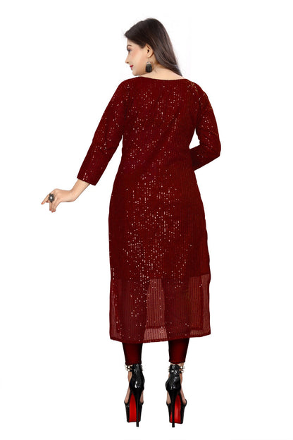 Red Women Kurti