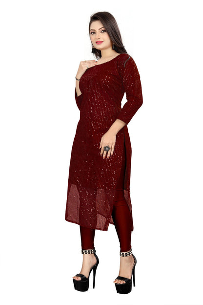 Red Women Kurti