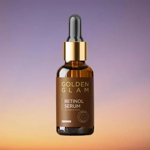 Drpshippr Retinol Anti-Ageing Face Serum with glycolic, brightening formula, minimizes spots, and reveals even skin tone in 30ml bottle.