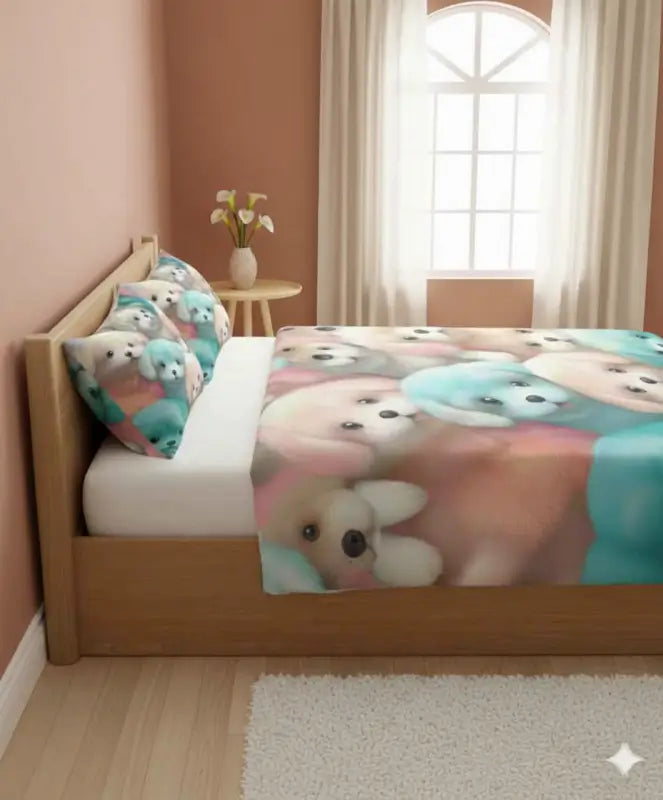 Premium 7D Printed Double Bedsheet with 2 Pillow Covers | Soft & Comfortable | Luxury Look