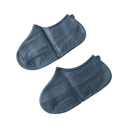 Waterproof Silicone Rain Shoe Cover 21 Cm Small Anti Slip Reusable (1 Pair)