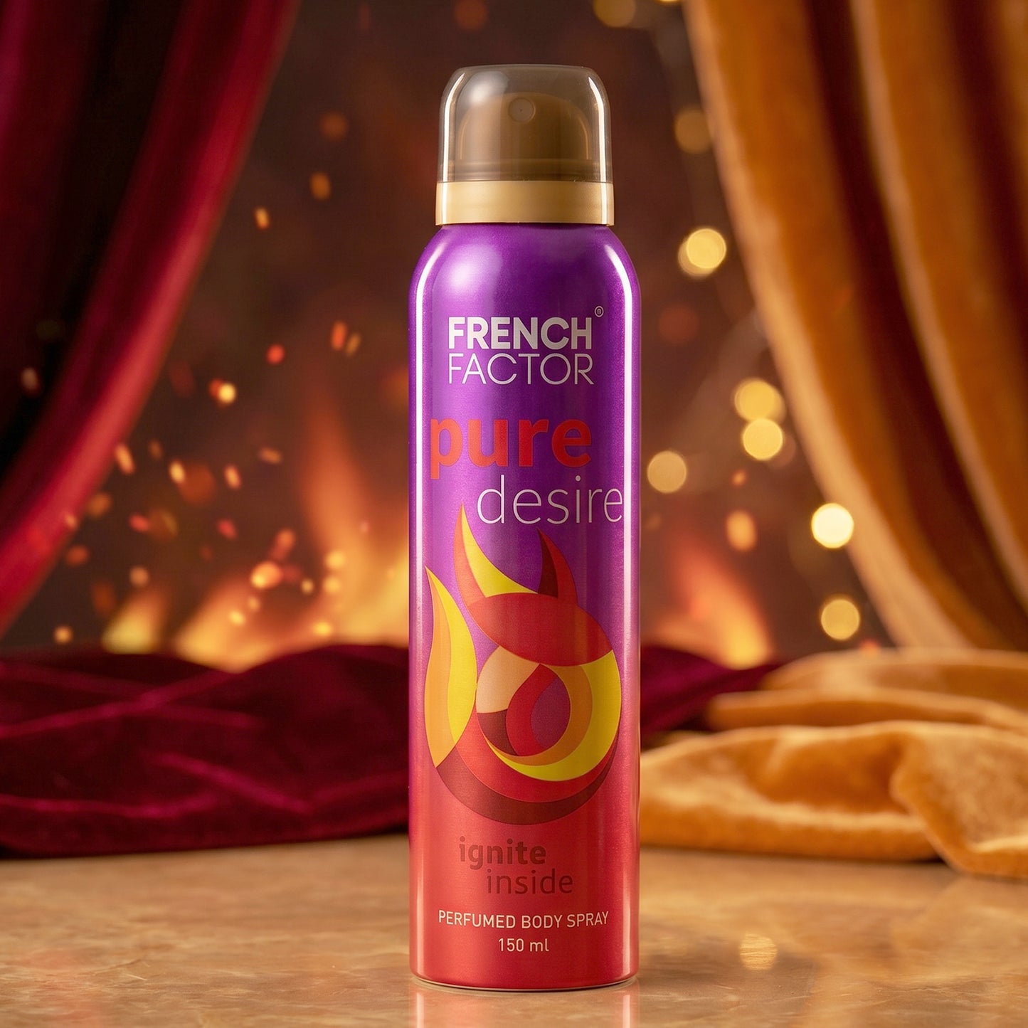 French Factor Pure Desire Perfumed Body Spray (1 Pc 150 Ml)