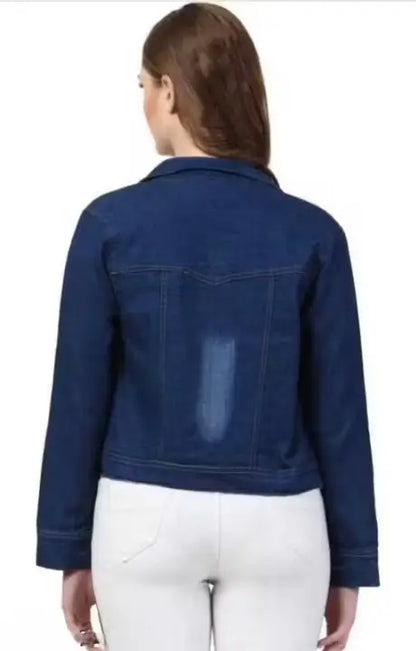 Trendy Elegant Women Jackets & Waistcoat – Stylish Denim Outerwear