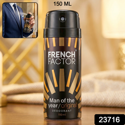 French Factor Man Of The Year Original Body Spray (1 Pc 150 Ml)