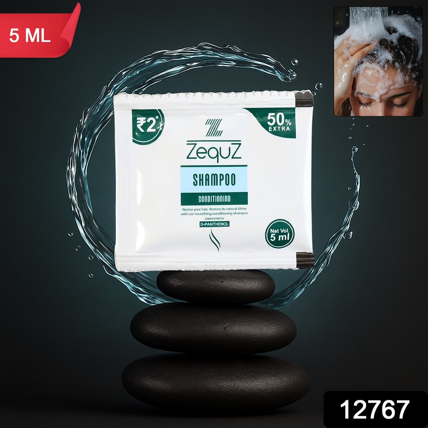 Zequz Nourishing Conditioning Shampoo Sachet (5 Ml  1 Pc)