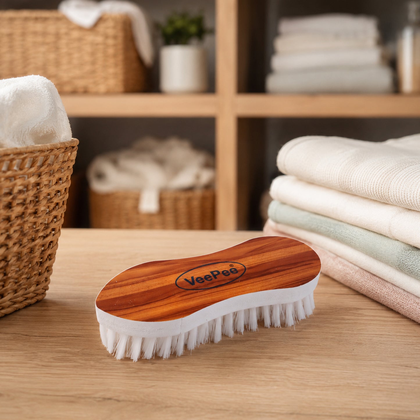 Veepee Ergonomic Cloth Washing Brush (1 Pc)