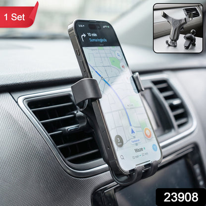 Universal Car Air Vent Mobile Phone Holder Mount Gravity Auto Lock (1 Pc)