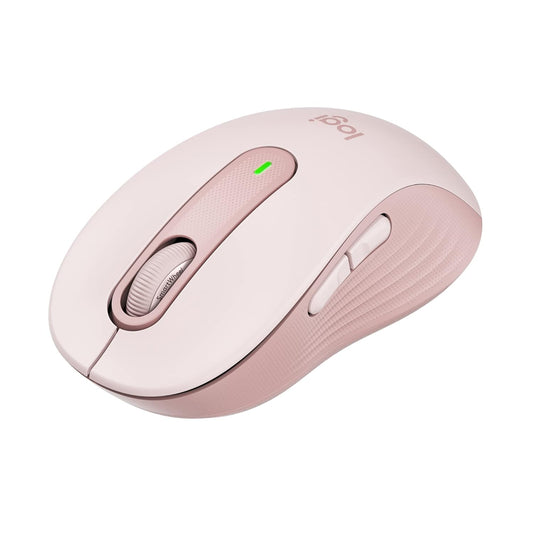 Logitech M650 Silent -Small to Medium Sized Hands Wireless Optical Mouse  (2.4GHz Wireless, Bluetooth, Rose)