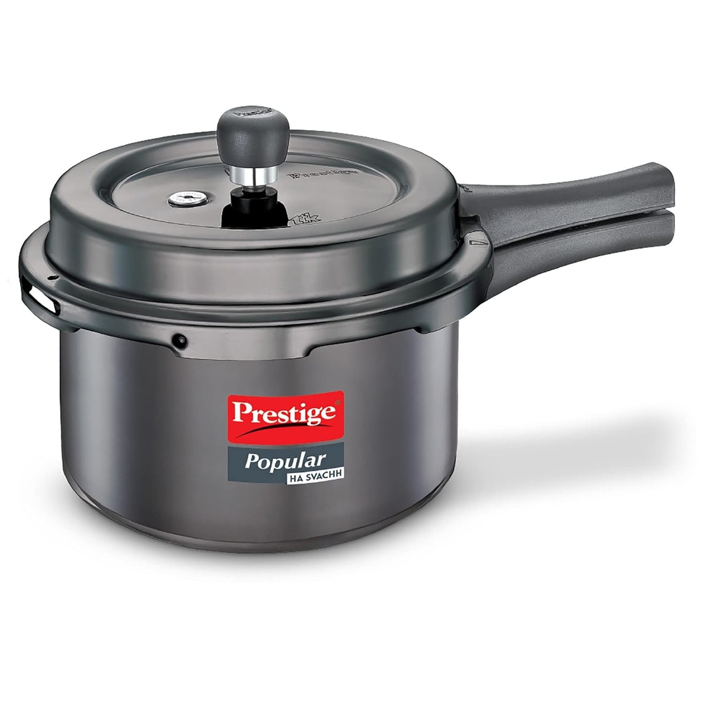 Prestige Popular Svachh 3 L Pressure Cooker  (Hard Anodized)