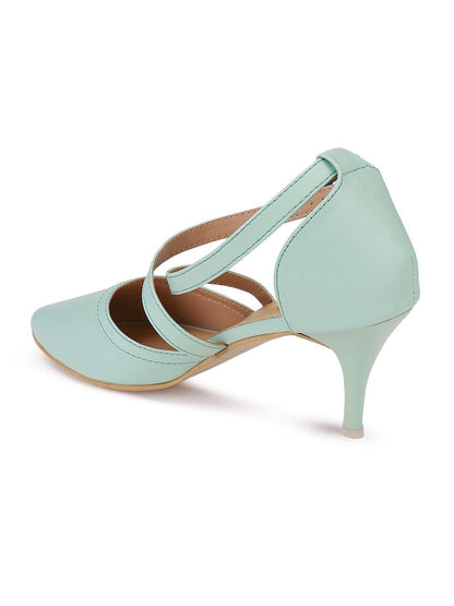 Drpshippr Shoetopia women's stiletto heels from men's collection, featuring sleek black high-heeled shoes with pointed toes.