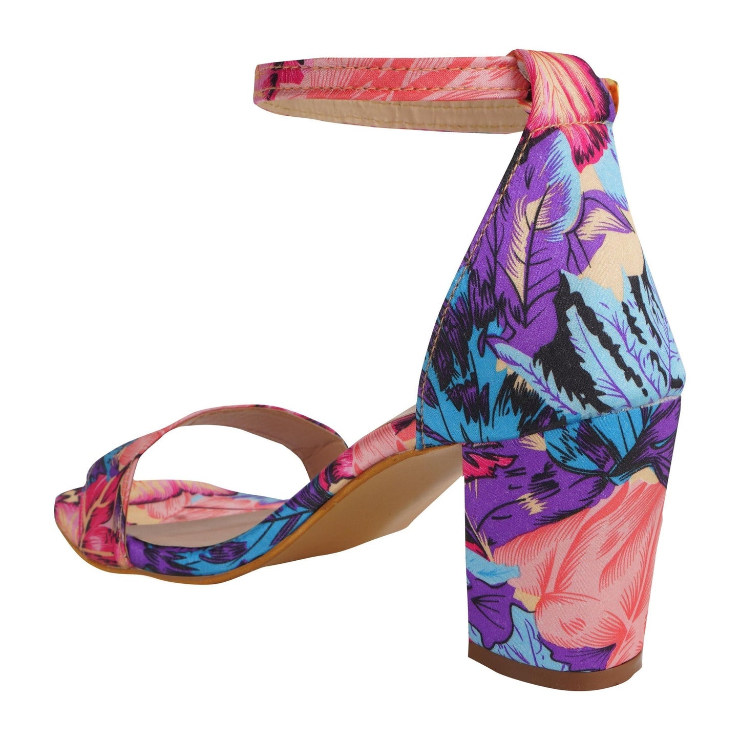 SHOETOPIA WOMEN SLIP ON BLOCK HEELS