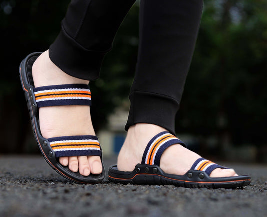 Men's latest design slippers from Drpshippr, featuring a comfortable sports shoe style with modern design elements.