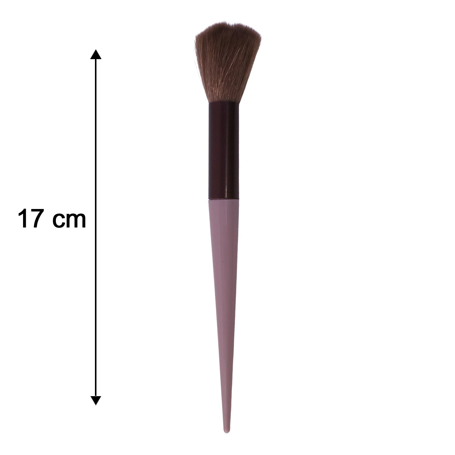 Wukusy 13-piece professional makeup brush set with soft synthetic bristles and a pouch for application and blending.