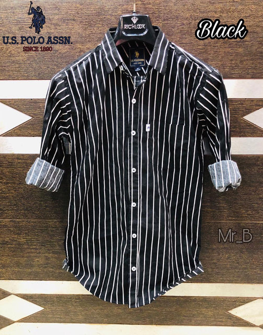 Seasons Black Lining Mens Shirts