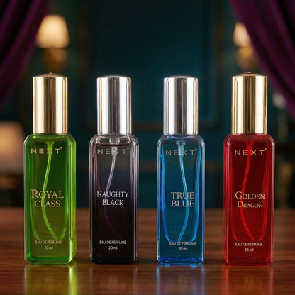 Next Luxury Fragrances Mini Eau De Parfum Gift Set (4 Pc 20 Ml Each)